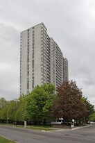 80 Antibes Dr in Toronto, ON - Building Photo
