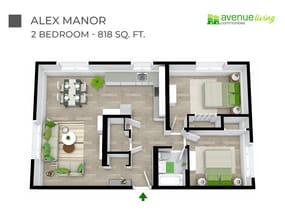 Alex Manor in Edmonton, AB - Building Photo - Floor Plan