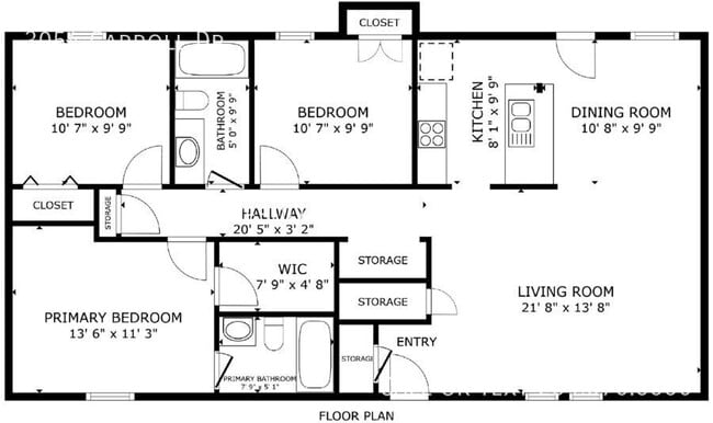 3054 Carroll Dr in Copperas Cove, TX - Building Photo - Building Photo