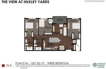 The View at Huxley Yards in Madison, WI - Building Photo - Floor Plan