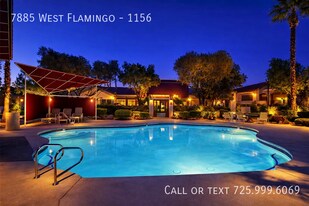 7885 W Flamingo Rd in Las Vegas, NV - Building Photo