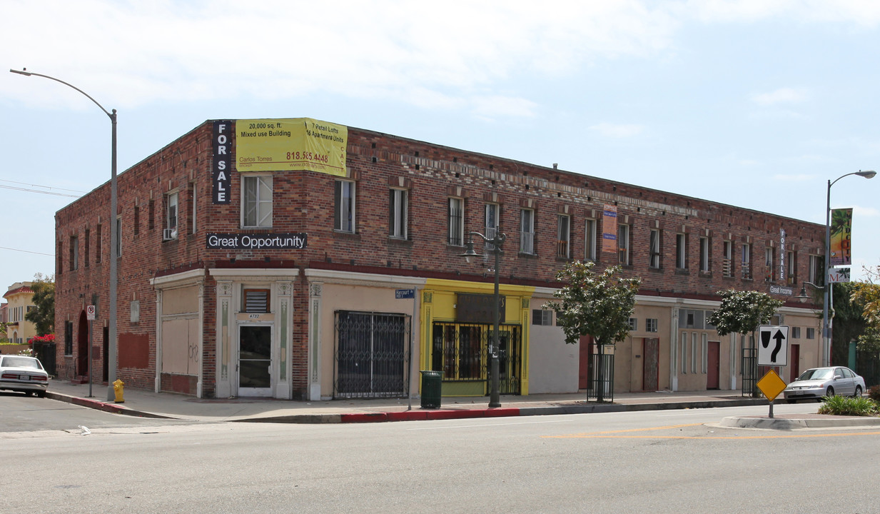 4732-4742 W Washington Blvd in Los Angeles, CA - Building Photo