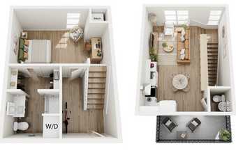 First Street Flats in Rogers, AR - Foto de edificio - Floor Plan