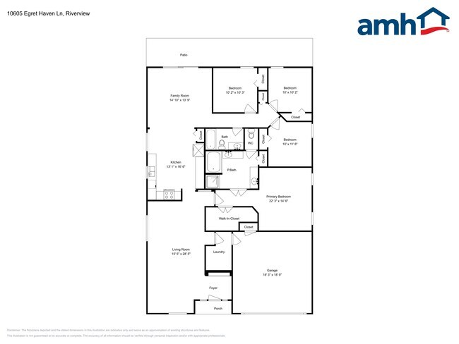 10605 Egret Haven Ln in Riverview, FL - Foto de edificio - Building Photo