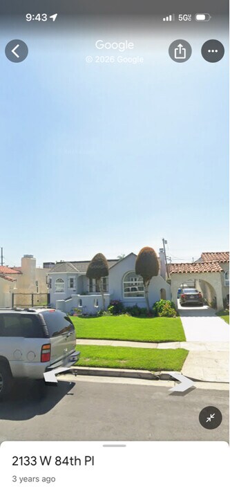 2132 W 84th Pl, Unit Studio in Los Angeles, CA - Building Photo