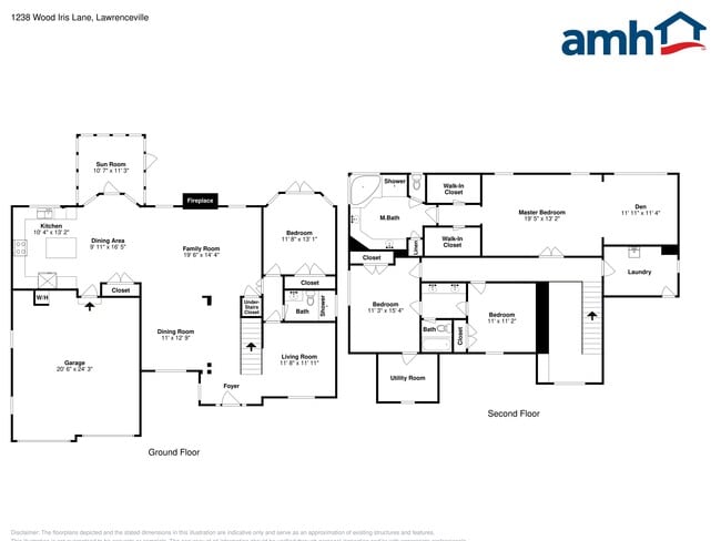 1238 Wood Iris Ln in Lawrenceville, GA - Building Photo - Building Photo