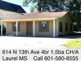 614 N 13th Ave in Laurel, MS - Building Photo