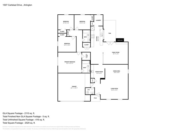 1507 Carlsbad Dr in Arlington, TX - Building Photo - Building Photo