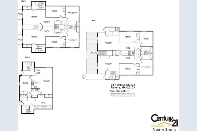 211 Malden St in Revere, MA - Building Photo - Floor Plan