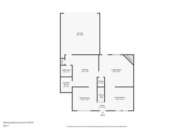 1054 Graystone Dr in Lancaster, TX - Foto de edificio - Building Photo