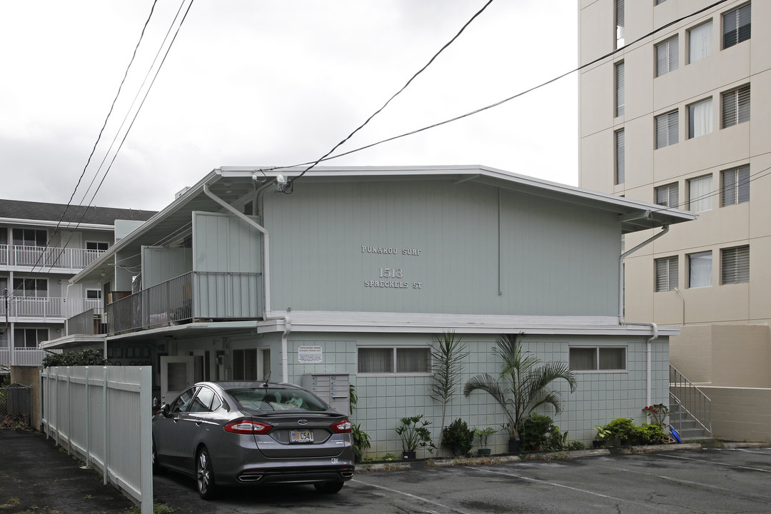 1513 Spreckels St in Honolulu, HI - Foto de edificio