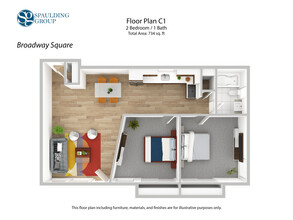 Broadway Square in Madison, WI - Building Photo - Floor Plan