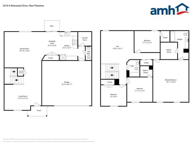 2219 S Briarwood Dr in New Palestine, IN - Foto de edificio - Building Photo