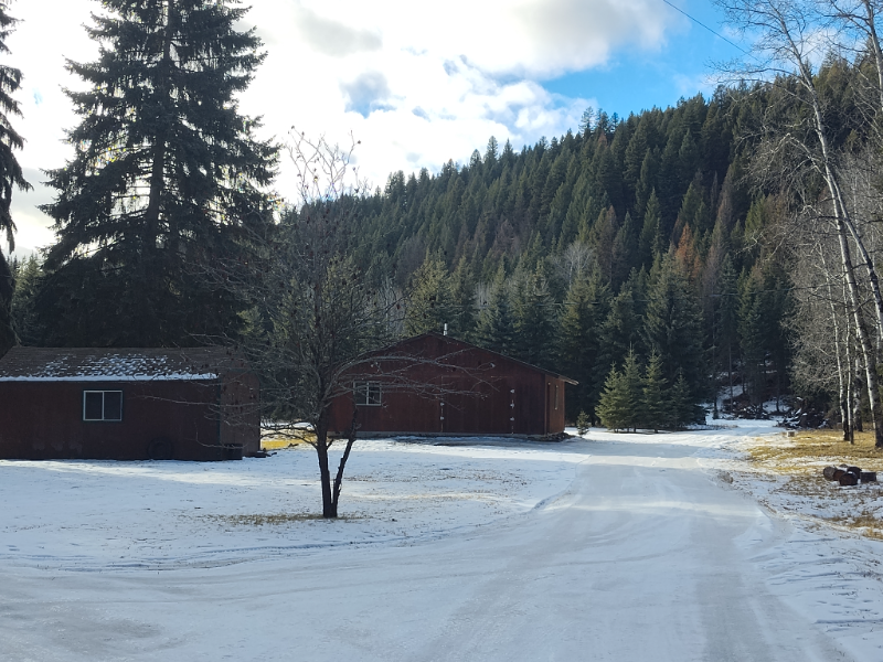 457 Angel Point Trail in Trego, MT - Building Photo