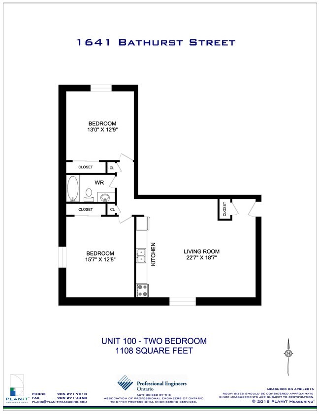 1637-1645 Bathurst Street in Toronto, ON - Building Photo - Floor Plan