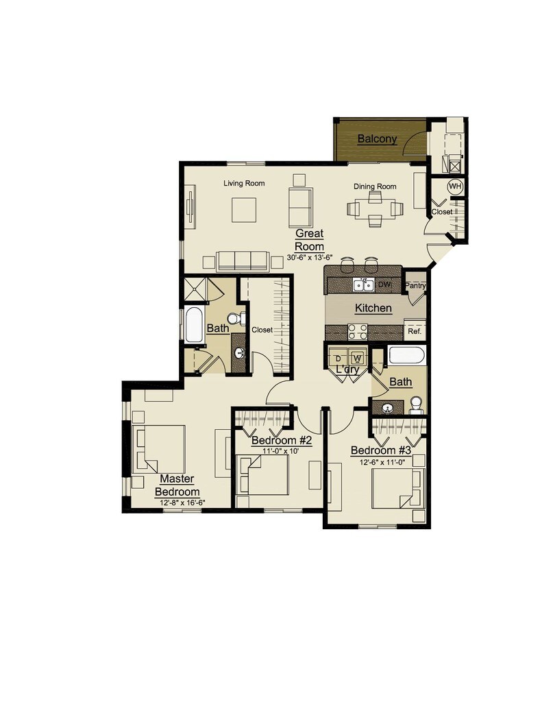 Burton Ridge Apartments in Grand Rapids, MI