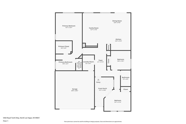 5402 Royal Yacht Way in North Las Vegas, NV - Building Photo - Building Photo