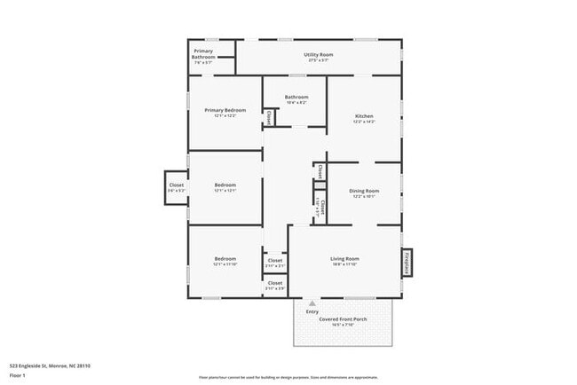 523 Engleside St in Monroe, NC - Building Photo - Building Photo