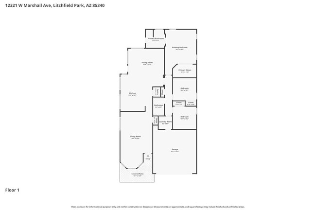 12321 W Marshall Ave in Litchfield Park, AZ - Building Photo - Building Photo