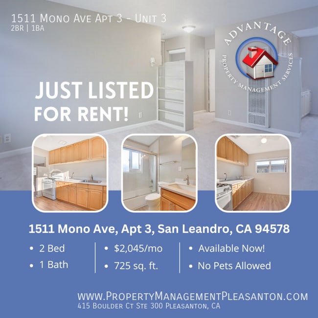 property at 1511 Mono Ave