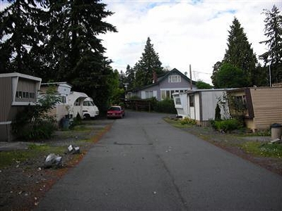 Trailer Lane Mobile Park in Edmonds, WA - Foto de edificio