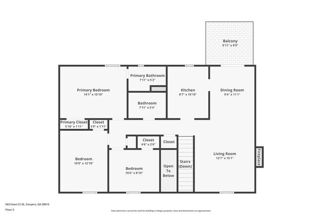 563 Fawn Ct SE in Conyers, GA - Foto de edificio - Building Photo