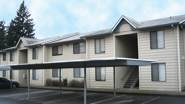 Evergreen Apartments in Vancouver, WA - Foto de edificio
