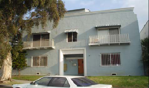 1352 S Burnside Ave in Los Angeles, CA - Foto de edificio