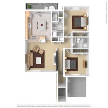 Spring Isle in Beaver Dam, WI - Foto de edificio - Floor Plan