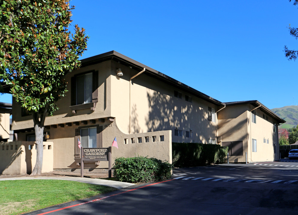 Crawford Apartments in Fremont, CA - Building Photo