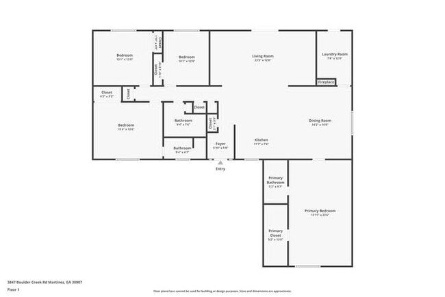 3847 Boulder Creek Rd in Martinez, GA - Building Photo - Building Photo