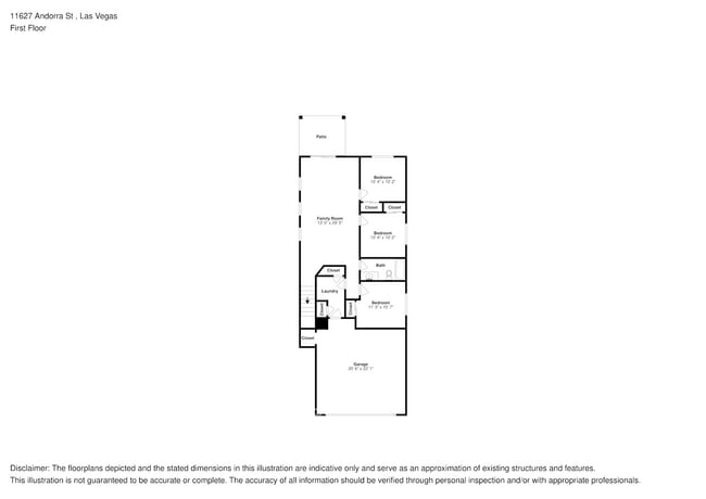 11627 Andorra St in Las Vegas, NV - Foto de edificio - Building Photo
