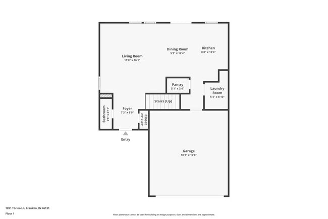 1091 Torino Ln in Franklin, IN - Building Photo - Building Photo