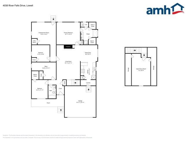 4038 River Falls Dr in Lowell, NC - Foto de edificio - Building Photo