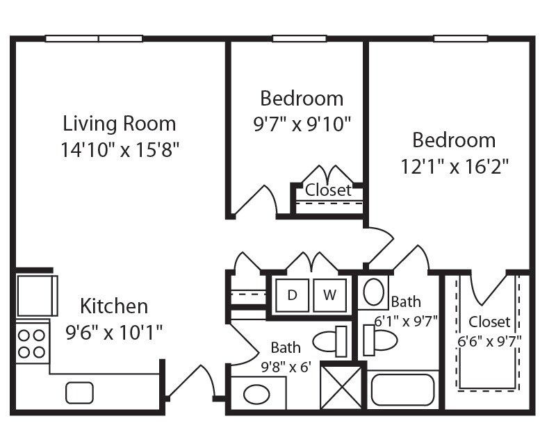 Gardens of Traville Senior Apartments in Rockville, MD