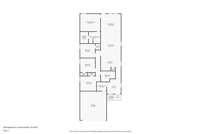 540 Roquefort St in New Braunfels, TX - Foto de edificio - Building Photo