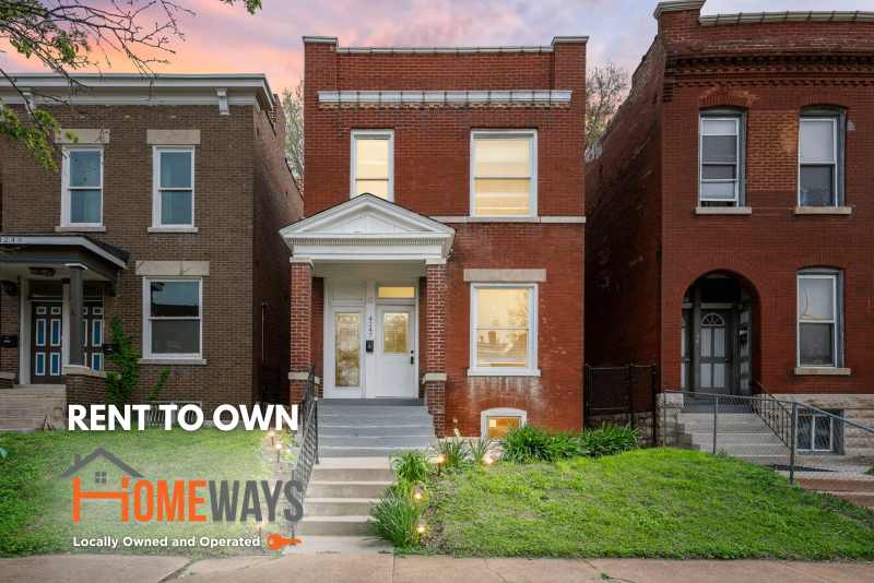 4247 Chouteau Ave in St. Louis, MO - Foto de edificio
