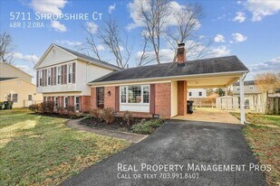 5711 Shropshire Ct in Alexandria, VA - Building Photo
