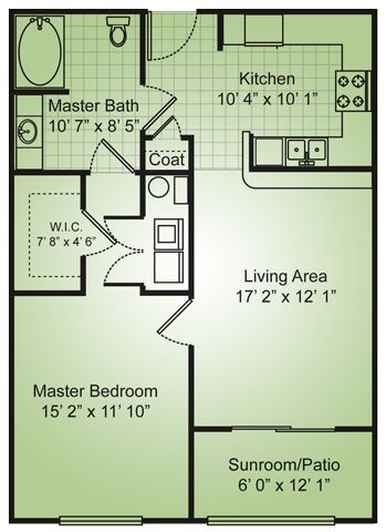 Reserve at Park West in Spartanburg, SC - Building Photo - Floor Plan