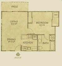 Laureate Court in Santa Cruz, CA - Foto de edificio - Floor Plan