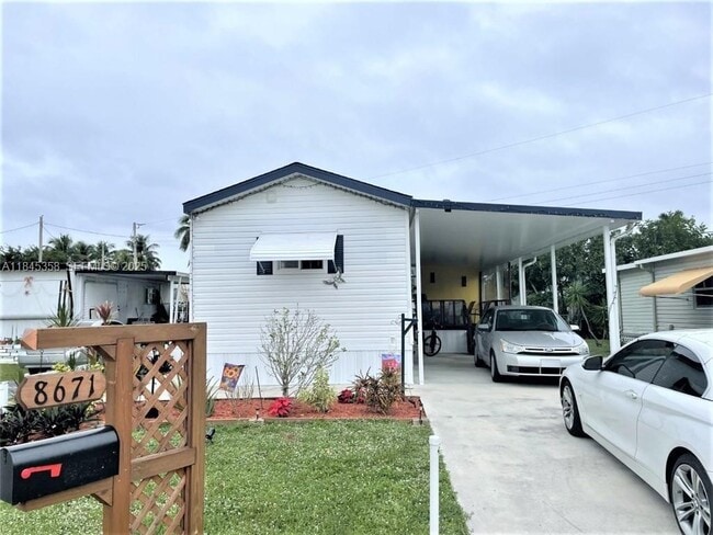 property at 8671 SW 18th Pl