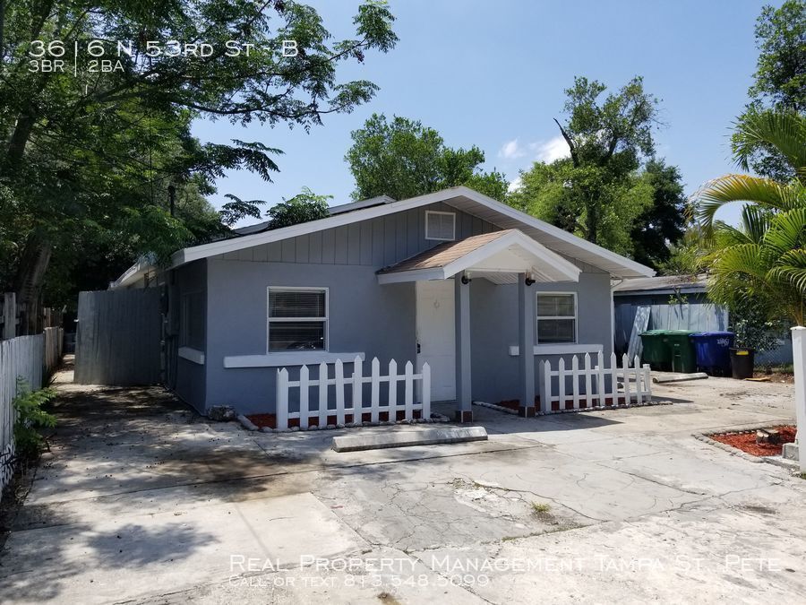 3616 N 53rd St-Unit -B in Tampa, FL - Foto de edificio