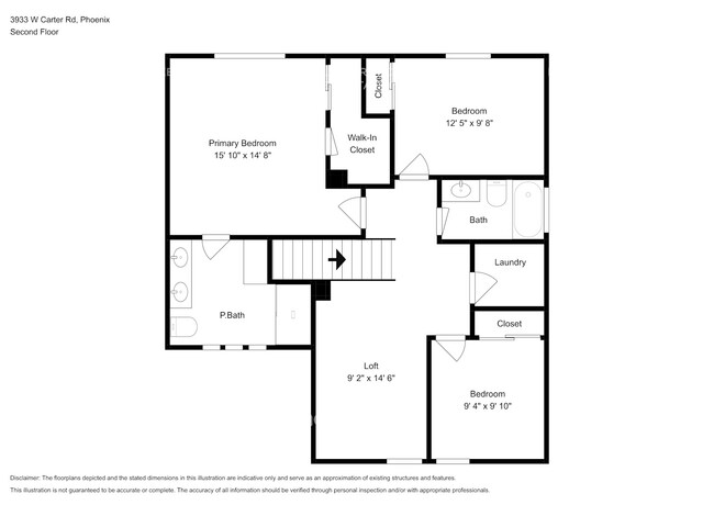 3933 W Carter Rd in Phoenix, AZ - Foto de edificio - Building Photo