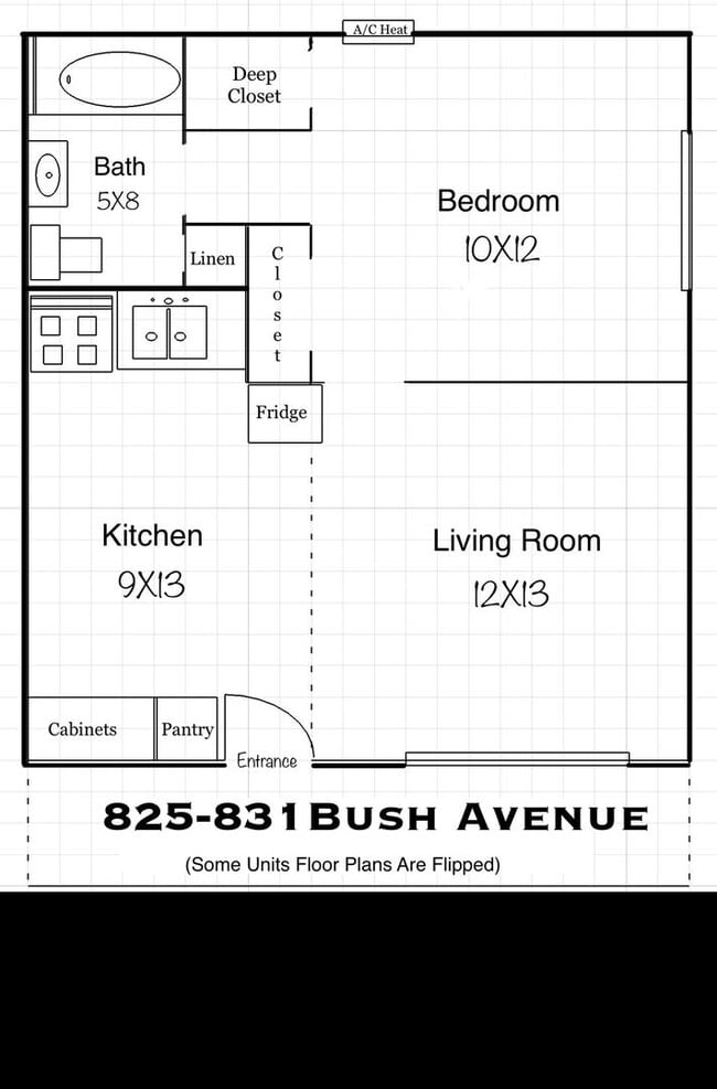 property at 829 Bush Ave