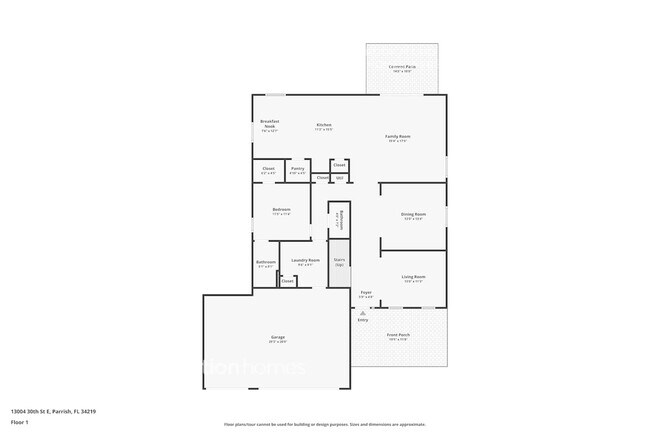 13004 30th St E in Parrish, FL - Foto de edificio - Building Photo