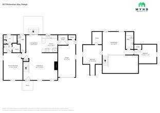 3677 Wickersham Way in Raleigh, NC - Foto de edificio - Building Photo