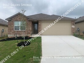 9647 Salers Springs in San Antonio, TX - Building Photo