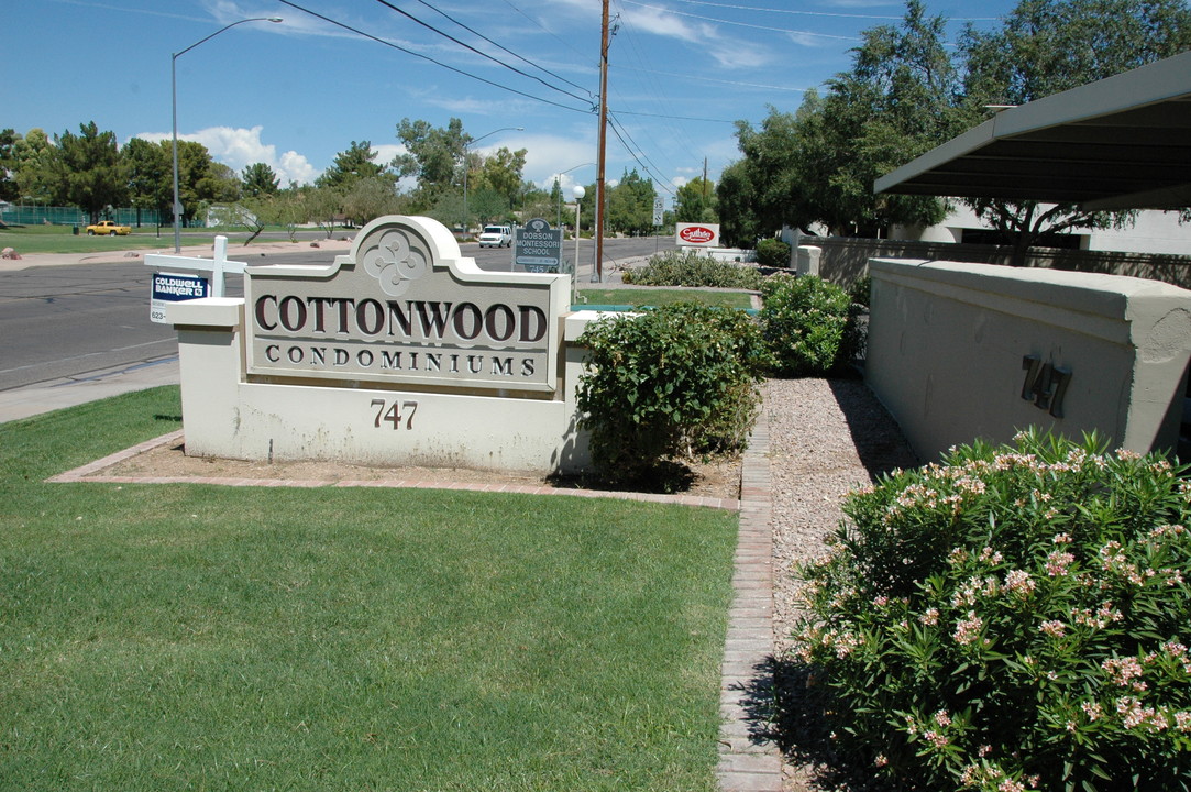 Cottonwood Condominiums in Mesa, AZ - Building Photo