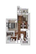 Mariposa at Ella Boulevard 55+ Apartment H... in Houston, TX - Building Photo - Interior Photo