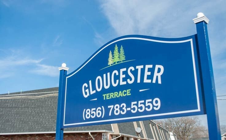 Gloucester Terrace in Gloucester City, NJ - Building Photo